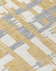 Addison Rugs Taelaris Gold Washable Indoor-Outdoor Rug