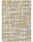 Addison Rugs Taelaris Gold Washable Indoor-Outdoor Rug