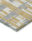 Addison Rugs Taelaris Gold Washable Indoor-Outdoor Rug