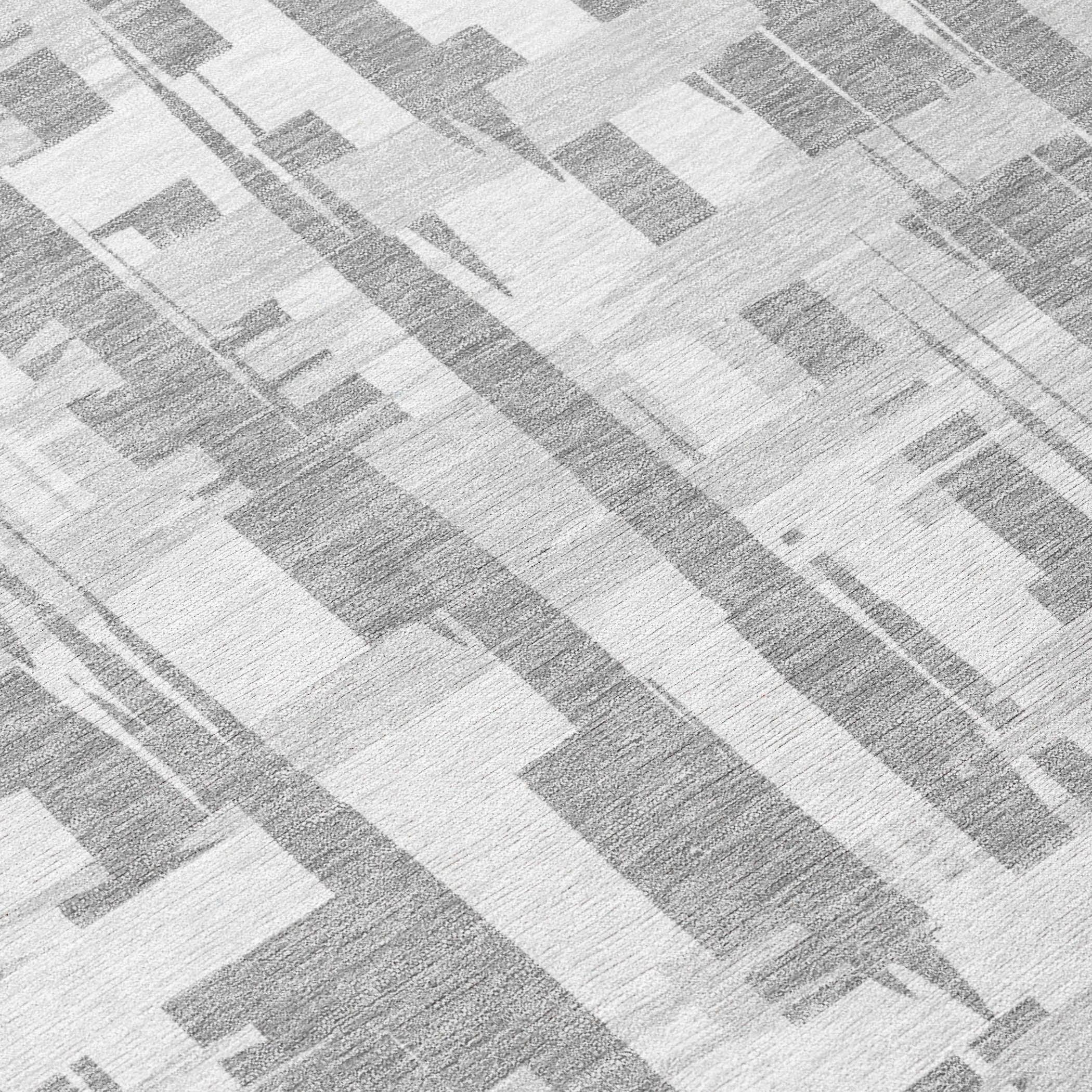Addison Rugs Taelaris Gray Washable Indoor-Outdoor Rug