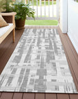Addison Rugs Taelaris Gray Washable Indoor-Outdoor Rug