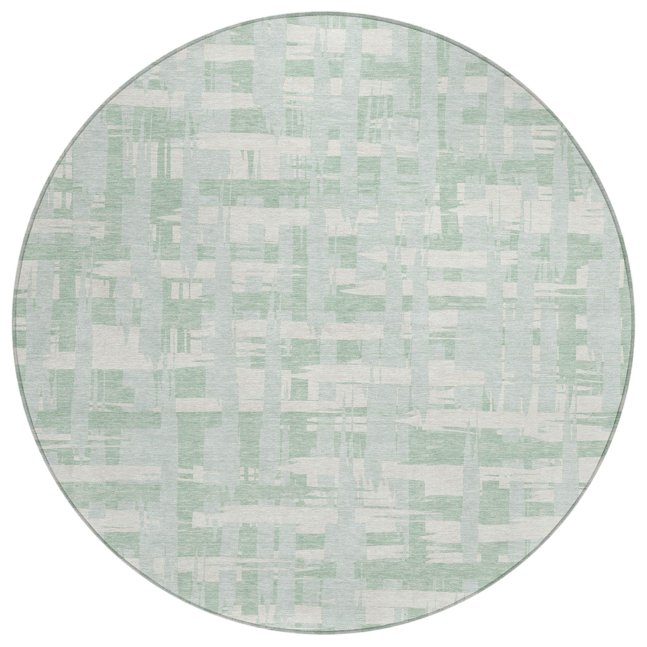 Addison Rugs Taelaris Green Washable Indoor-Outdoor Rug
