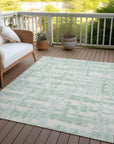 Addison Rugs Taelaris Green Washable Indoor-Outdoor Rug