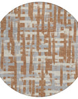 Addison Rugs Taelaris Orange Washable Indoor-Outdoor Rug