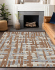 Addison Rugs Taelaris Orange Washable Indoor-Outdoor Rug