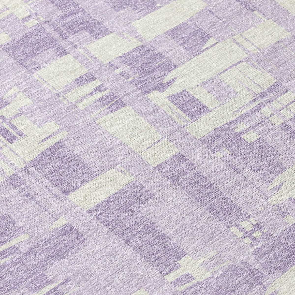 Addison Rugs Taelaris Purple Washable Indoor-Outdoor Rug