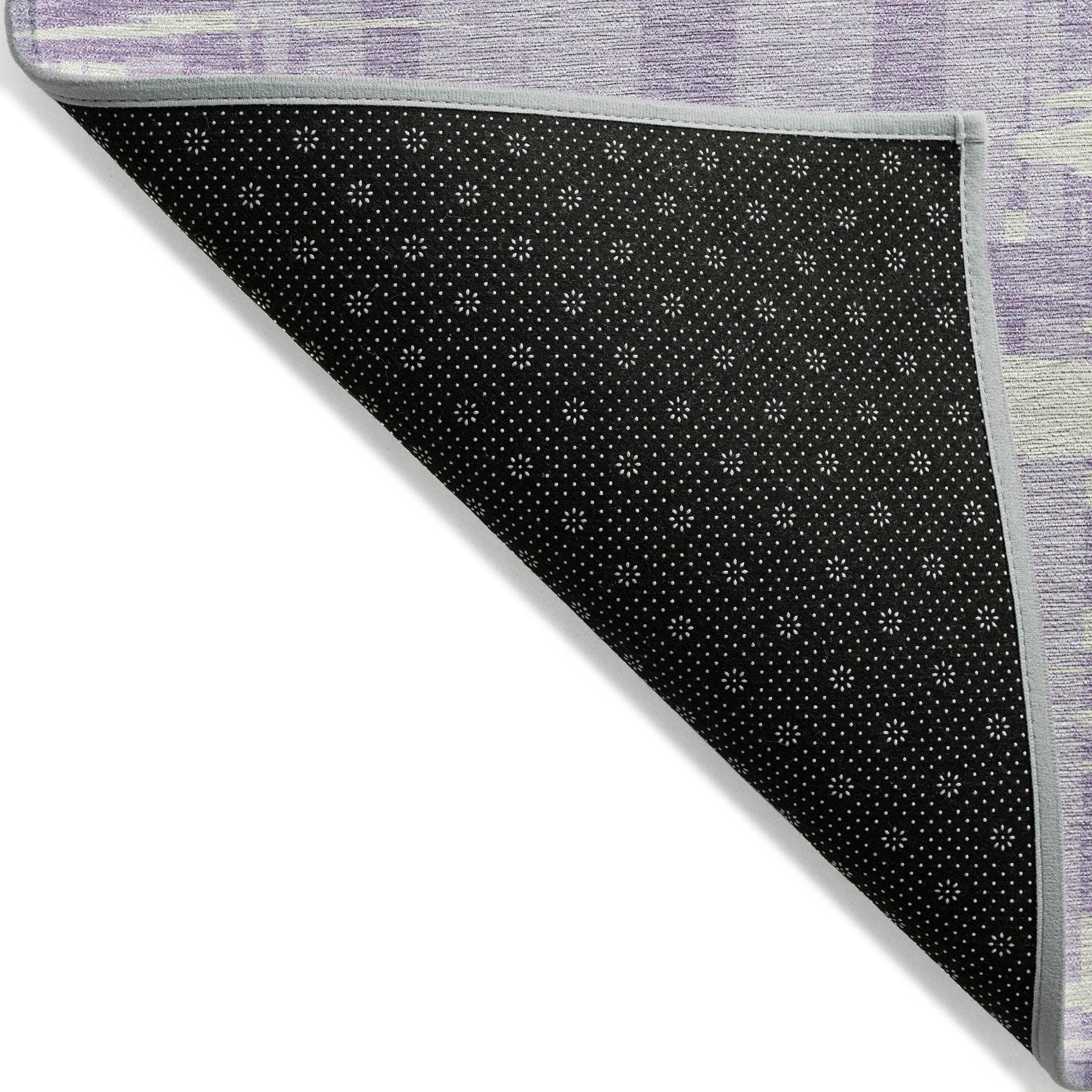 Addison Rugs Taelaris Purple Washable Indoor-Outdoor Rug