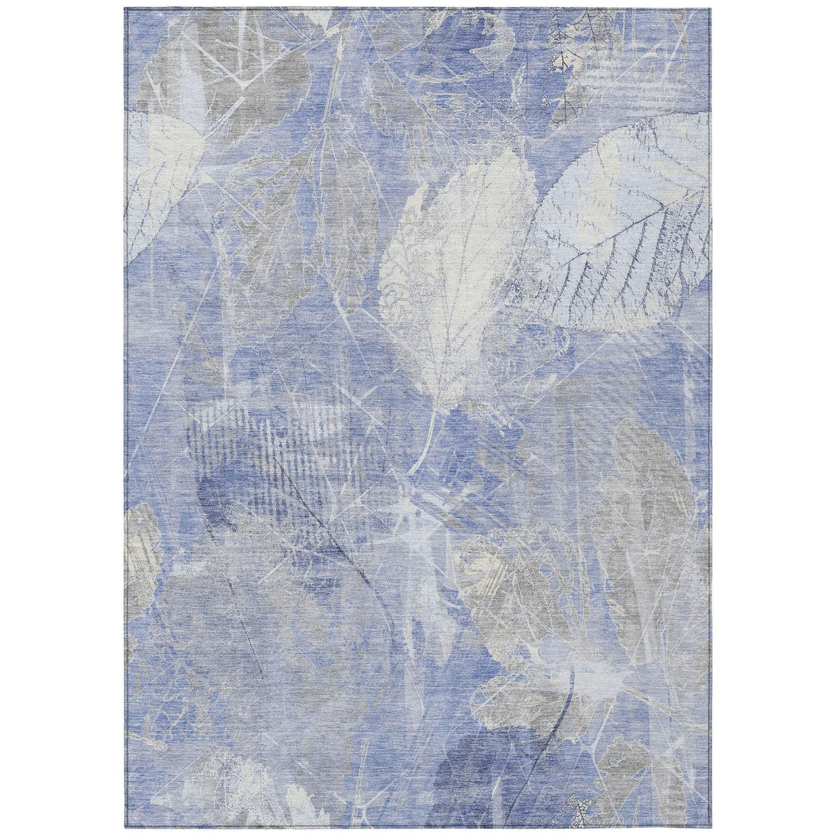Addison Rugs Taelas Blue Washable Indoor-Outdoor Rug