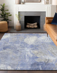 Addison Rugs Taelas Blue Washable Indoor-Outdoor Rug