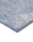 Addison Rugs Taelas Blue Washable Indoor-Outdoor Rug