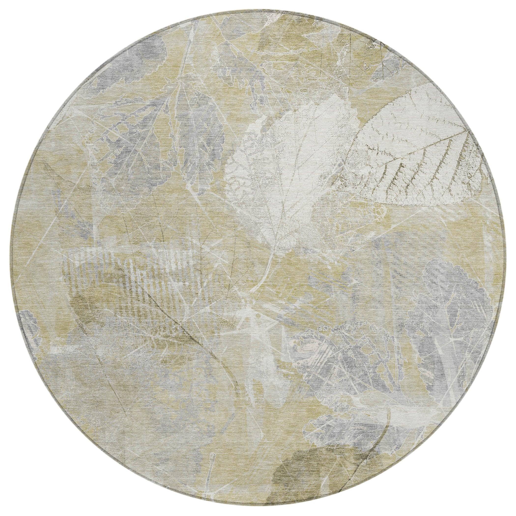 Addison Rugs Taelas Brown Washable Indoor-Outdoor Rug