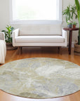 Addison Rugs Taelas Brown Washable Indoor-Outdoor Rug