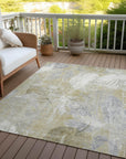 Addison Rugs Taelas Brown Washable Indoor-Outdoor Rug