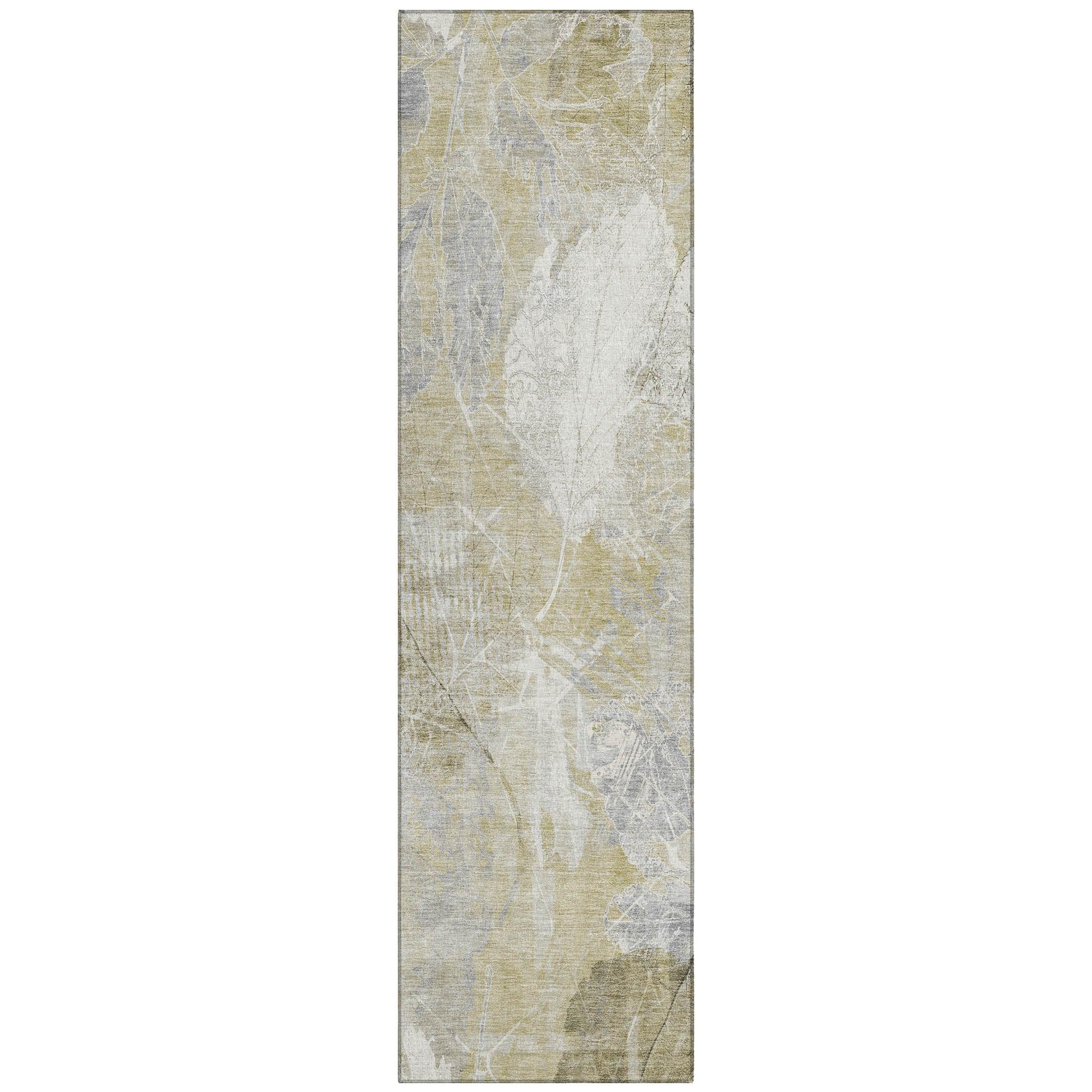 Addison Rugs Taelas Brown Washable Indoor-Outdoor Rug