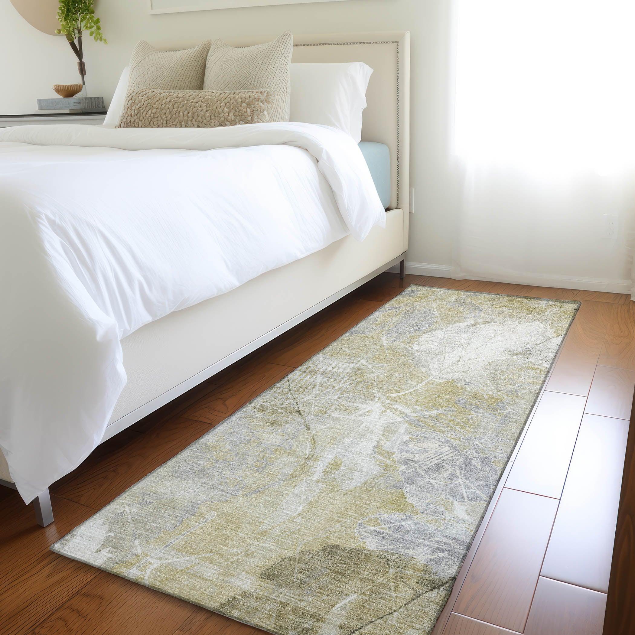 Addison Rugs Taelas Brown Washable Indoor-Outdoor Rug