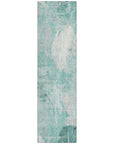 Addison Rugs Taelas Teal Washable Indoor-Outdoor Rug
