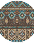 Addison Rugs Taelien Brown Washable Indoor-Outdoor Rug