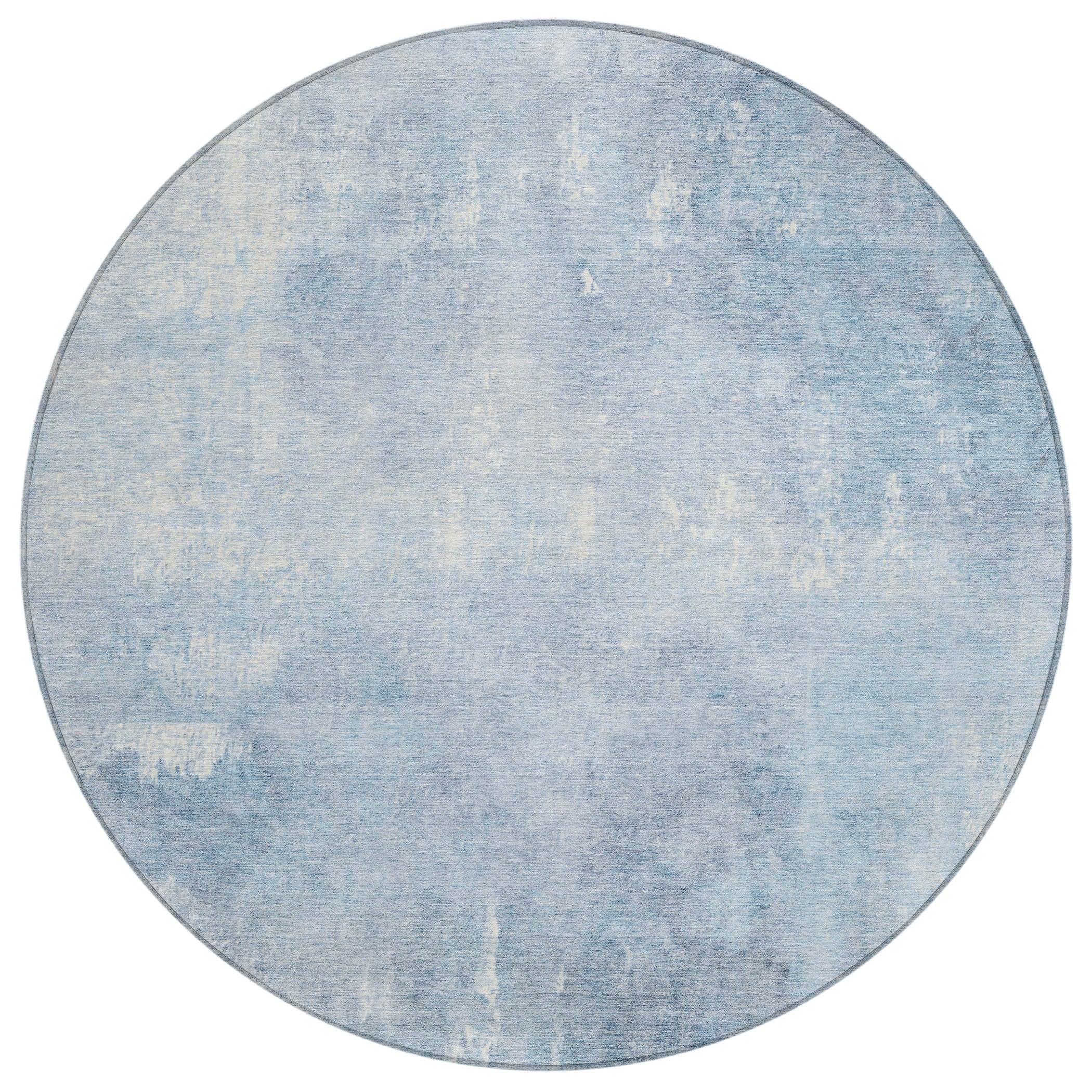 Addison Rugs Taelion Blue Washable Indoor-Outdoor Rug