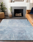 Addison Rugs Taelion Blue Washable Indoor-Outdoor Rug