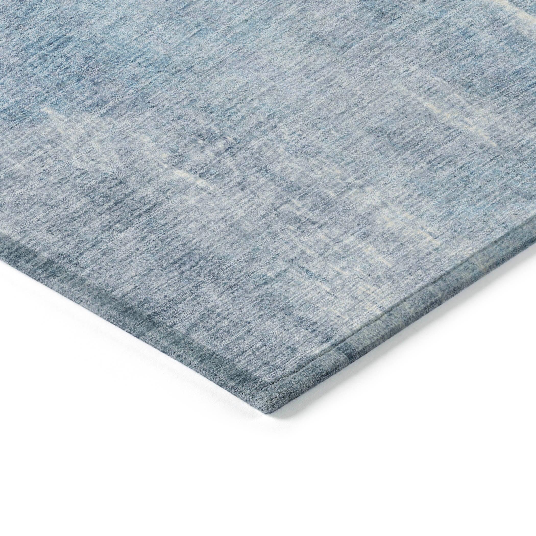 Addison Rugs Taelion Blue Washable Indoor-Outdoor Rug