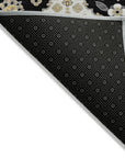 Addison Rugs Taelira Black Washable Indoor-Outdoor Rug