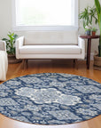 Addison Rugs Taelira Blue Washable Indoor-Outdoor Rug