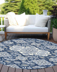 Addison Rugs Taelira Blue Washable Indoor-Outdoor Rug
