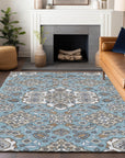 Addison Rugs Taelira Sky Washable Indoor-Outdoor Rug