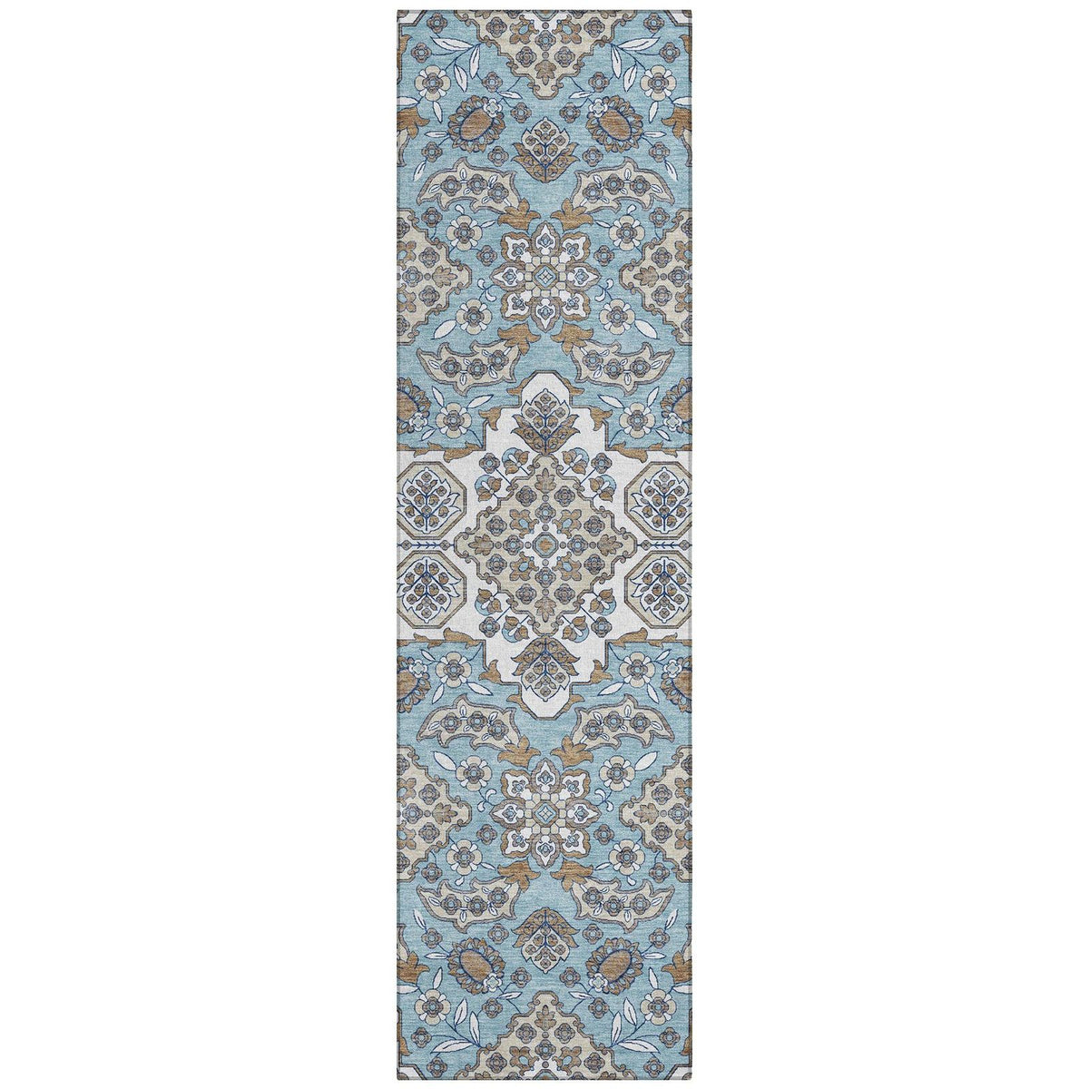 Addison Rugs Taelira Sky Washable Indoor-Outdoor Rug