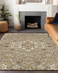 Addison Rugs Taelira Taupe Washable Indoor-Outdoor Rug