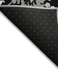Addison Rugs Taelius Black Washable Indoor-Outdoor Rug