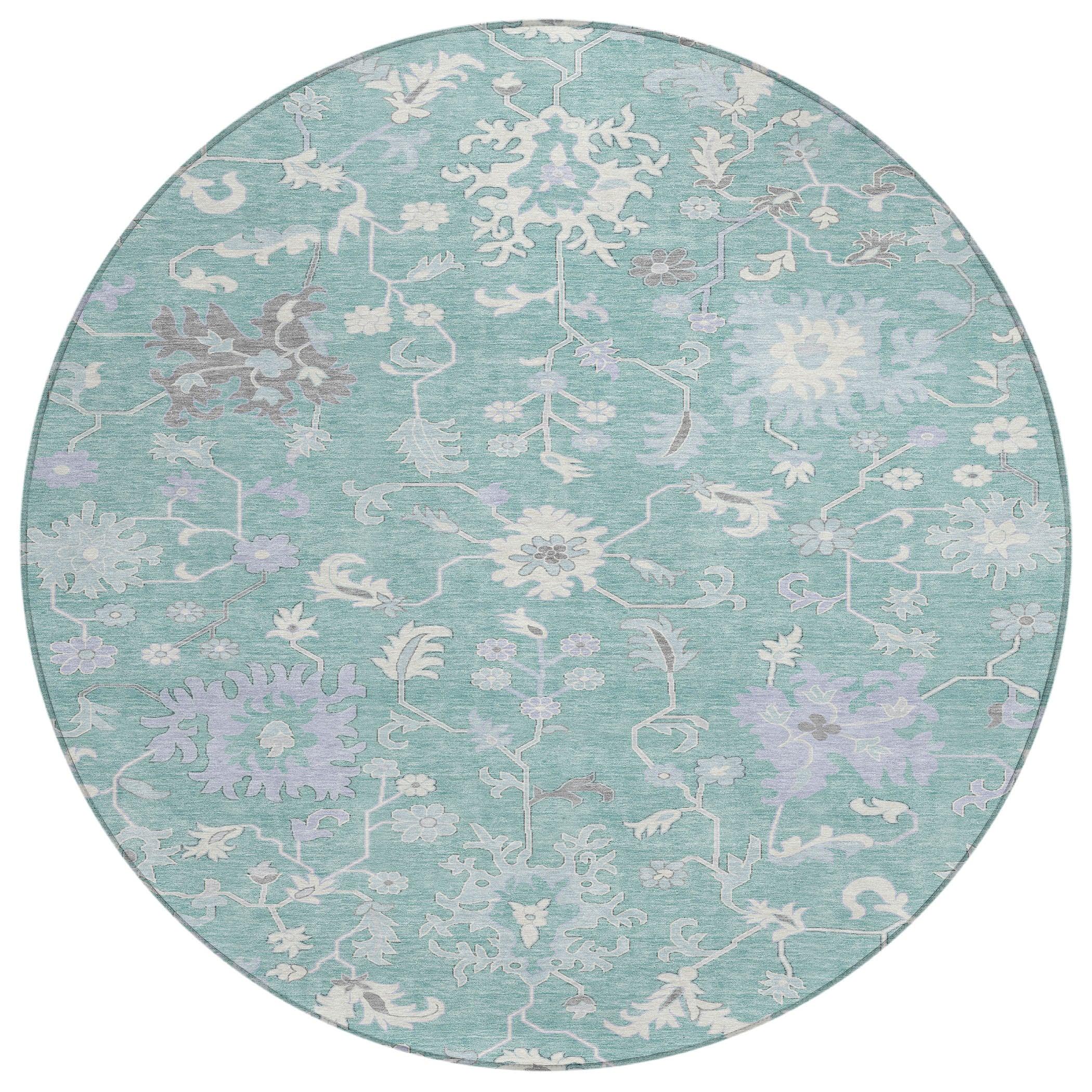 Addison Rugs Taelius Blue Washable Indoor-Outdoor Rug