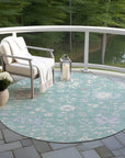 Addison Rugs Taelius Blue Washable Indoor-Outdoor Rug