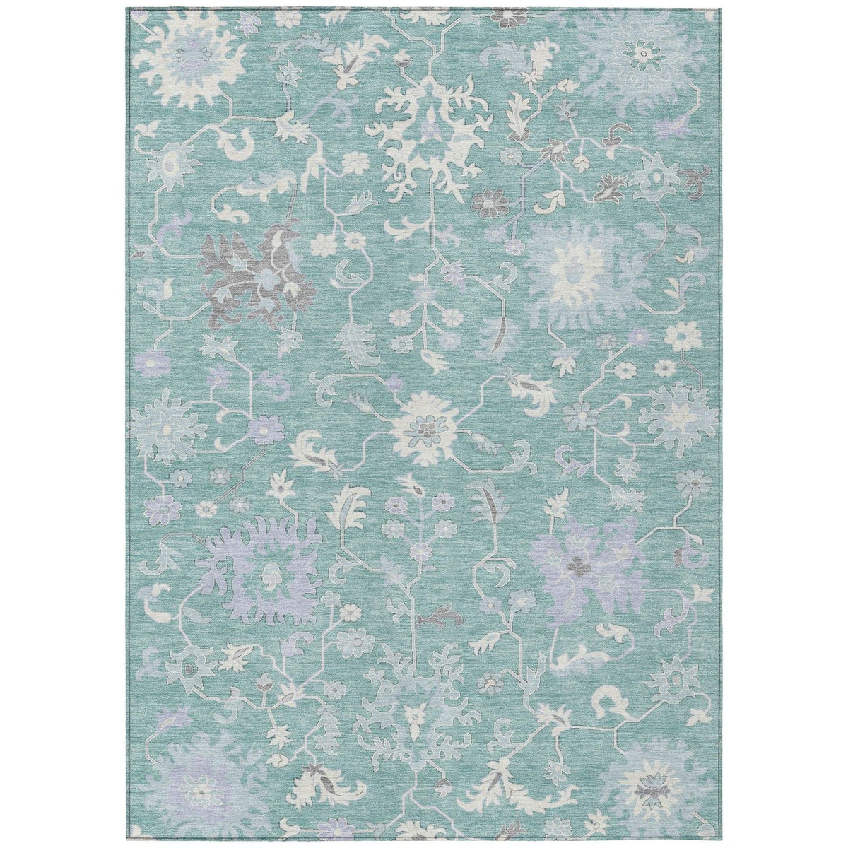 Addison Rugs Taelius Blue Washable Indoor-Outdoor Rug