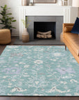 Addison Rugs Taelius Blue Washable Indoor-Outdoor Rug