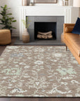 Addison Rugs Taelius Brown Washable Indoor-Outdoor Rug