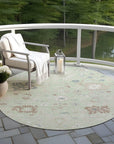 Addison Rugs Taelius Green Washable Indoor-Outdoor Rug