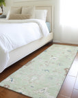 Addison Rugs Taelius Green Washable Indoor-Outdoor Rug