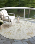 Addison Rugs Taelius Ivory Washable Indoor-Outdoor Rug