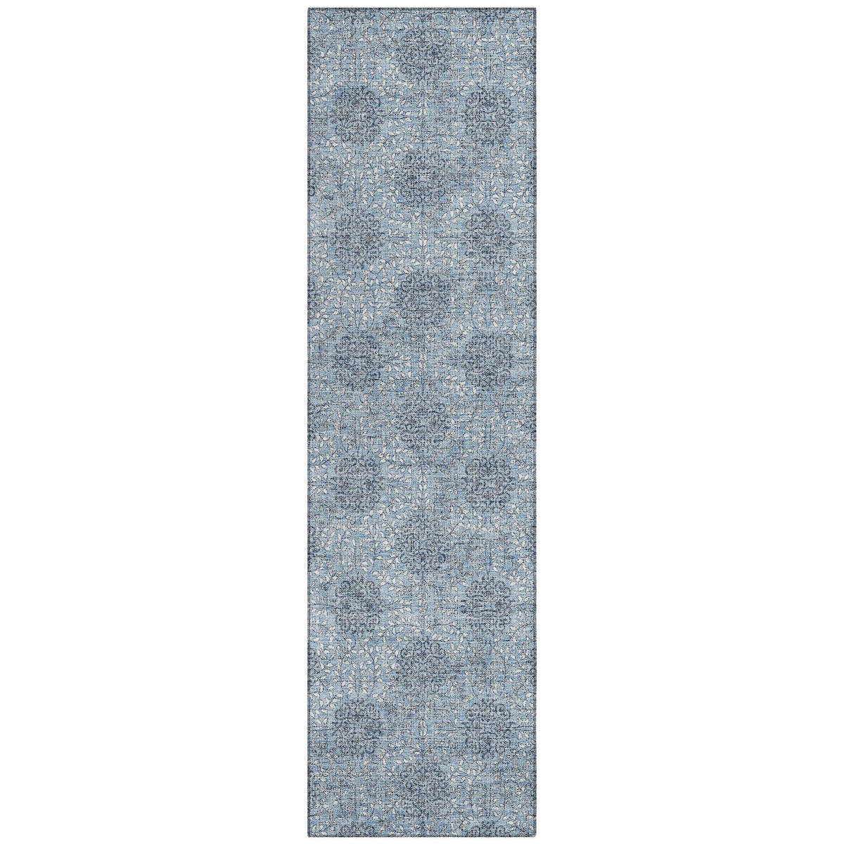 Addison Rugs Taelora Blue Washable Indoor-Outdoor Rug