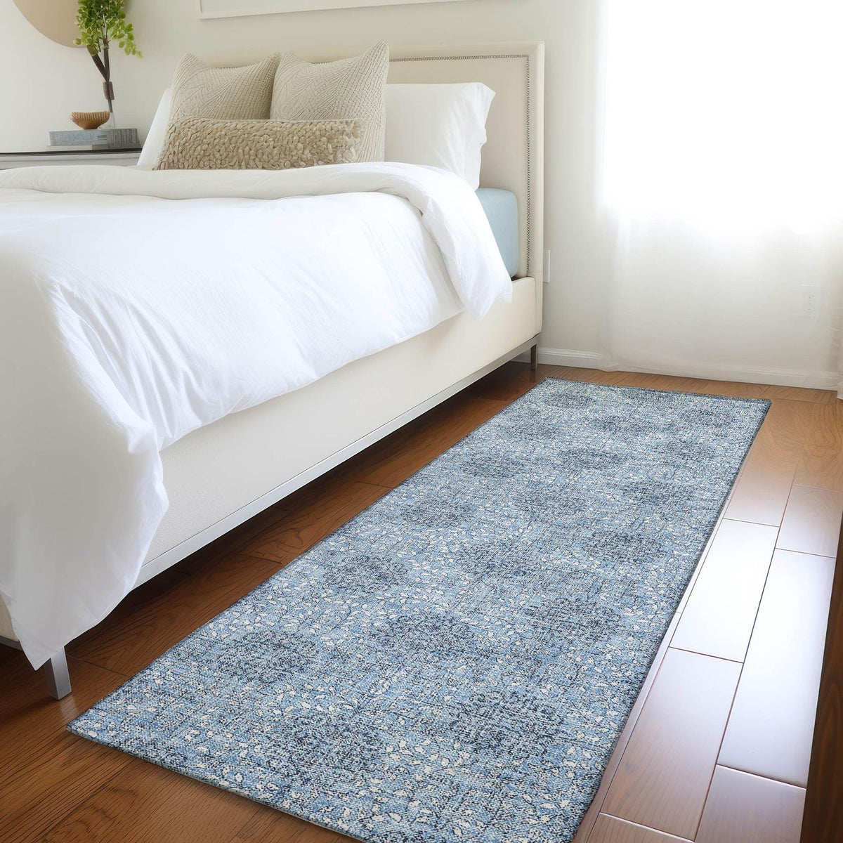 Addison Rugs Taelora Blue Washable Indoor-Outdoor Rug