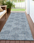 Addison Rugs Taelora Blue Washable Indoor-Outdoor Rug