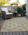 Addison Rugs Taelora Gold Washable Indoor-Outdoor Rug