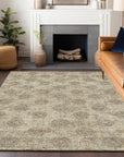 Addison Rugs Taelora Gold Washable Indoor-Outdoor Rug
