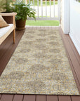 Addison Rugs Taelora Gold Washable Indoor-Outdoor Rug