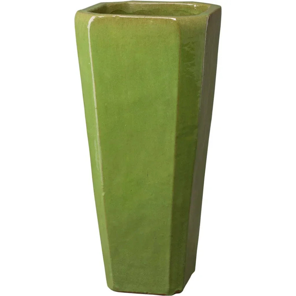 Emissary Tall Ceramic Outdoor Planter