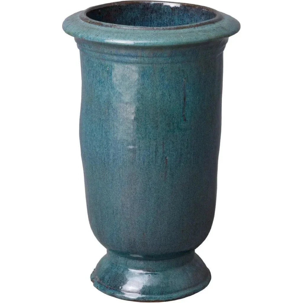 Emissary Tall Cup Ceramic Round Planter