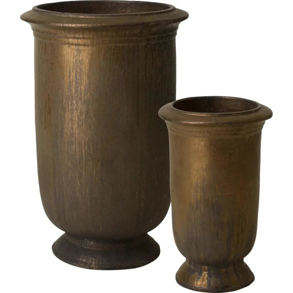 Emissary Tall Cup Ceramic Round Planter