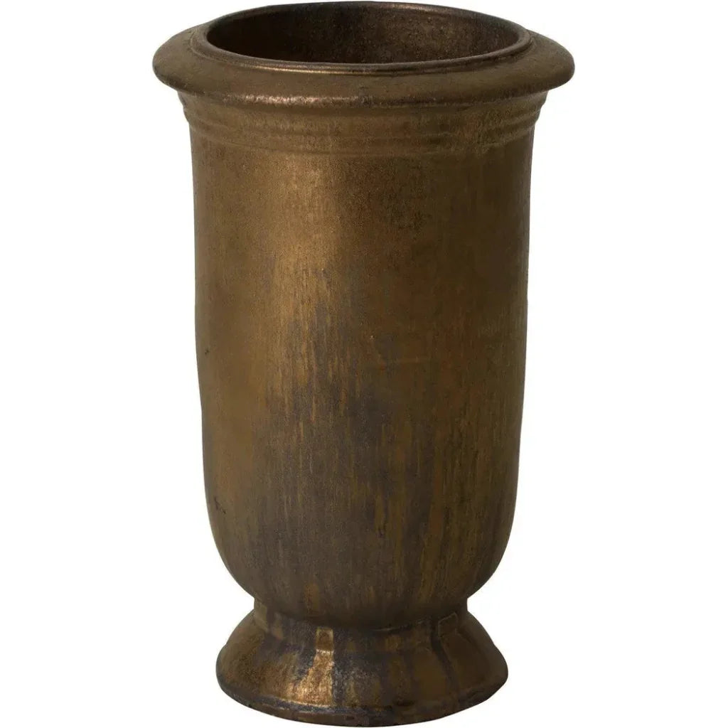 Emissary Tall Cup Ceramic Round Planter