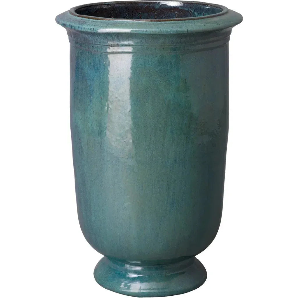 Emissary Tall Cup Ceramic Round Planter